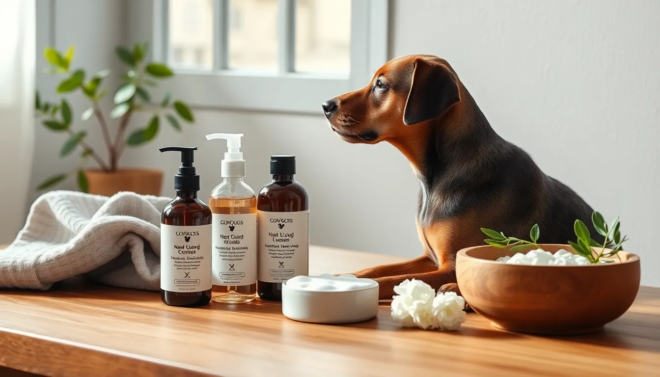 강아지 털 관리 용품