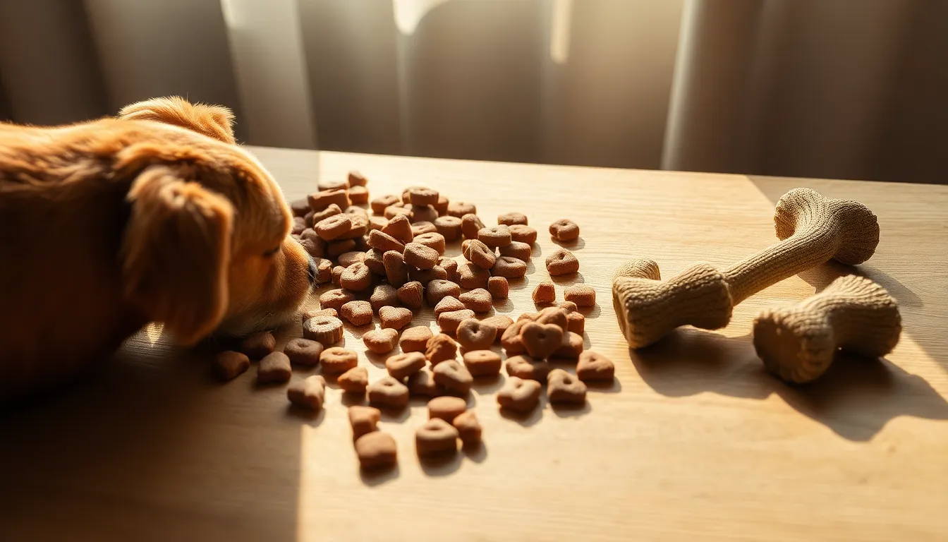 놀이로 훈련하는 강아지