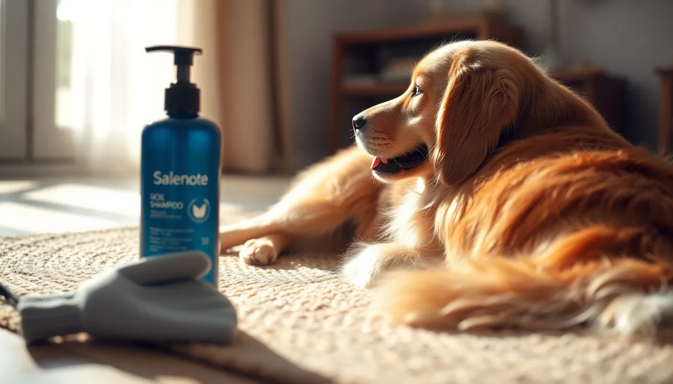 반려견 냄새 제거를 위한 청소 용품과 공기청정기