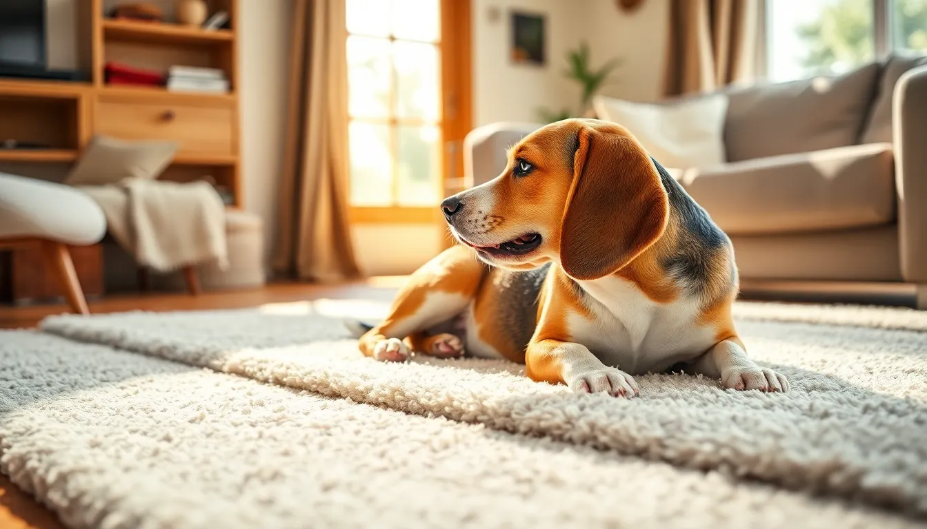 강아지 털갈이 이미지