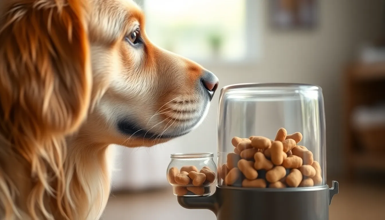 건강한 반려견과 영양제