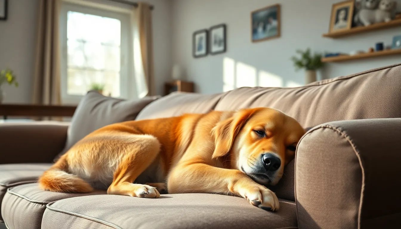 강아지 브러싱 모습