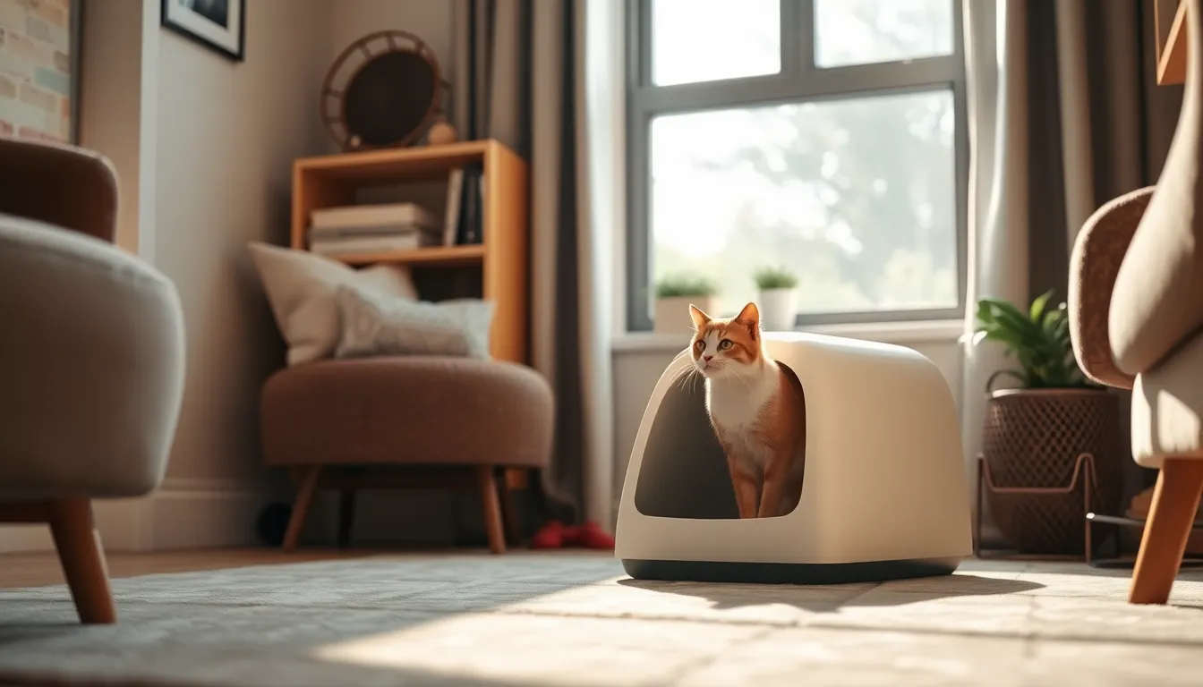 최신 고양이 화장실